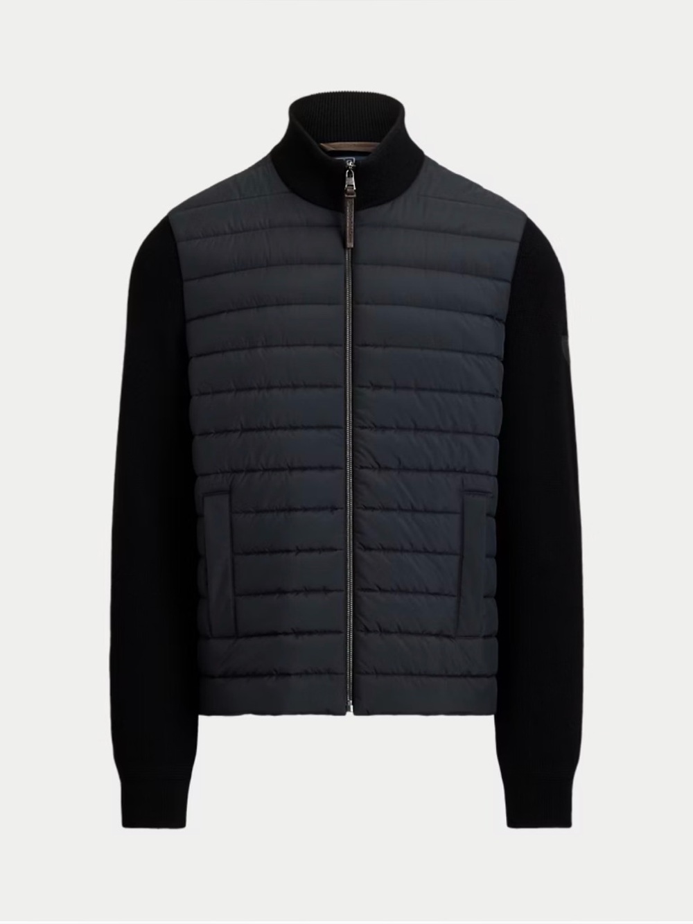 Polo Ralph Lauren Hybrid Full Zip Mockneck Sweater
